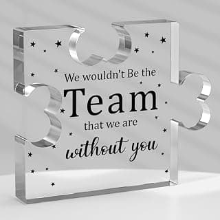 Employee Appreciation Gifts, Boss Day Farewell Retirement Appreciation Gifts for Boss Lady Staff Leader Manager Office Decor Funnli Bosses Day Gifts for Women, Boss Gifts for Women Men Acrylic Plaque B0CYZXF2FN