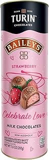 Turin Milk Chocolates filled with Baileys Strawberry Ganache, 7 oz.