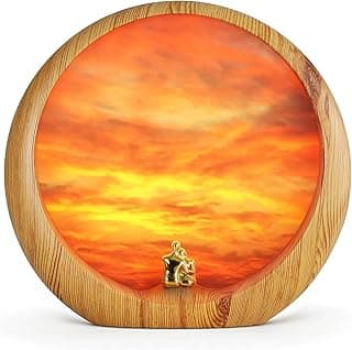 mamre Sunset Lamp Anniversary Wedding Valentine’s Day Gift Ideas, Sunset Glow Light Centerpiece Table Decorations Gifts for Mom Birthday Gift, The Beautiful Sunset We Share