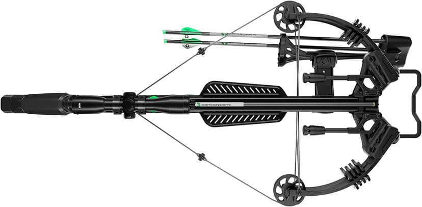 Dagger 405 FPS 220 LBS Compound Crossbow - 15 Inch Cocked with Whisper Silencing System