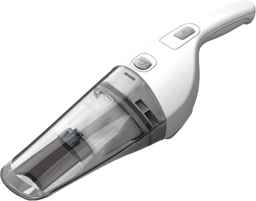 BLACK+DECKER Cordless Lithium Handheld Power Vacuum with Wall Mount Base and Charger, White (HNV220BCZ10FF)