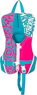 O'Brien Infant Neoprene US Coast Guard Approved Life Jacket for Lakes, Pools, Boating, Paddle & Swimming