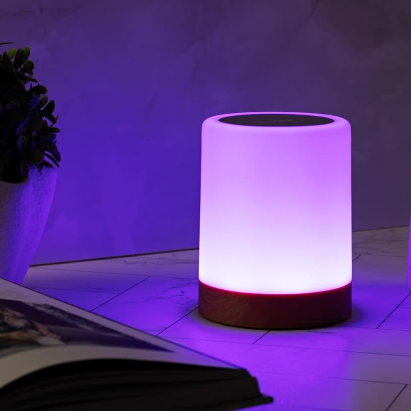 Friendship Lamps by LuvLink – No Subscription WiFi Touch Lamp for Long Distance Relationships, Couples, Friends & Family - Gift Ready (Set of Two)