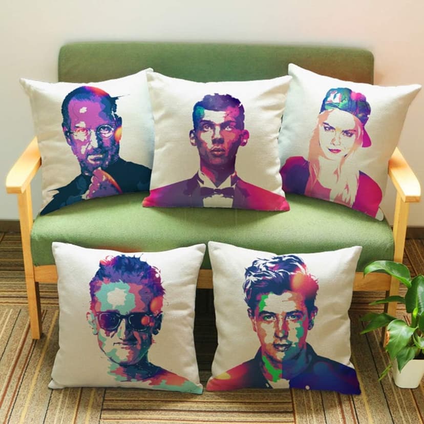 Shop&Three Custom Design Photos or Text Outdoor/Indoor Throw Pillowcase,Personalized Pet Photo Pillow, Love Photo Throw Pillowcases, Wedding Keepsake Throw Pillow Covers 20" x 20" B06X99VHBD