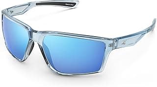 KastKing Osage Polarized Sport Sunglasses for Men and Women, Ideal for Driving Fishing Cycling Running, UV Protection