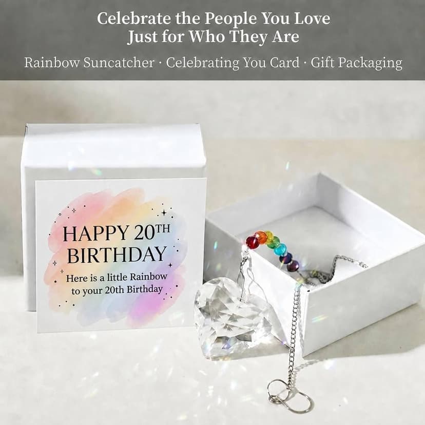 18 Year Old day Eighteen 2008 18th Birthday Decorations for Girls Daughter Son Sister Niece Friends Hegelda 18th Birthday Gifts Decorations for Girls Her Crystal Suncatcher B0HF7GWC74
