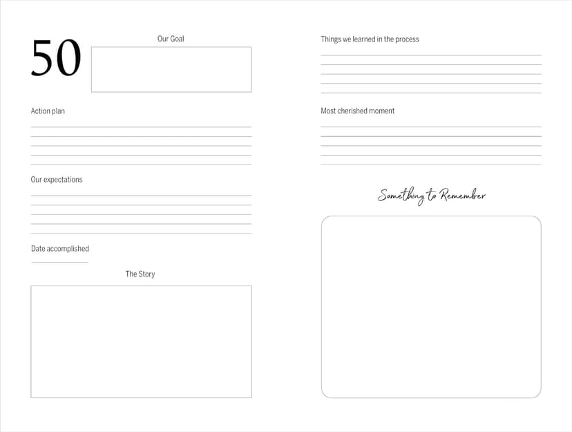 Our Bucket List: A Journal for Couples: Create Your Dream Life Together and Record Your Adventures