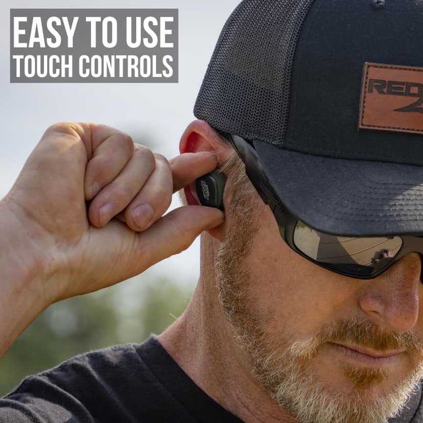 ISOtunes Sport Caliber BT Shooting Ear Protection for Gun Range – Bluetooth Hearing Protection for Shooters, 25 dB Noise Reduction Rating (NRR) Shooting Ear Buds with Electronic Ear Protection