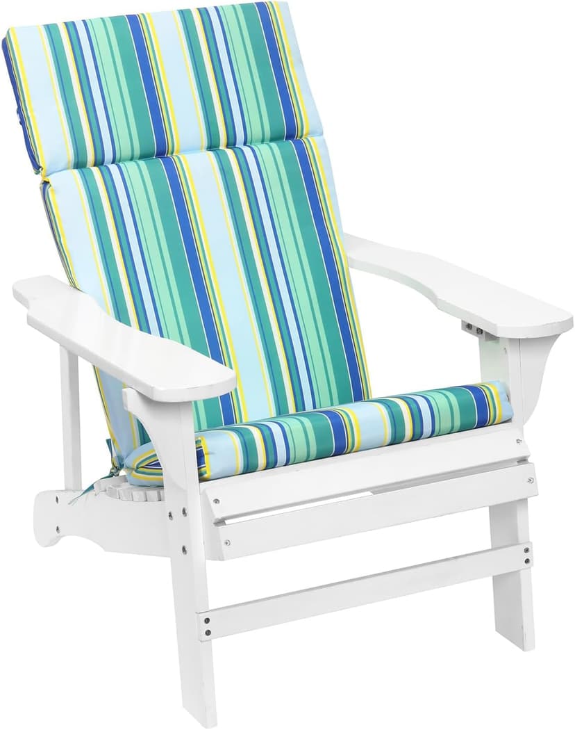 Adirondack Chair High Density Foam Cushions,High Back Outdoor Rocking Chair Cushion