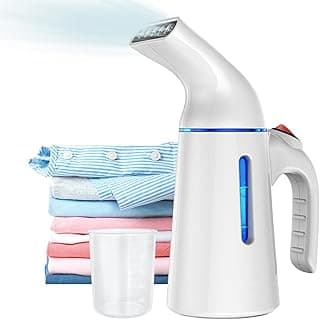 Blesgam Steamer for Clothes 700W, Fast Heat-up in 40S, 120ML Water Tank, 25g/min Strong Penetrating Steam, Portable Clothes Steamer Iron for Travel and Home(GY169)