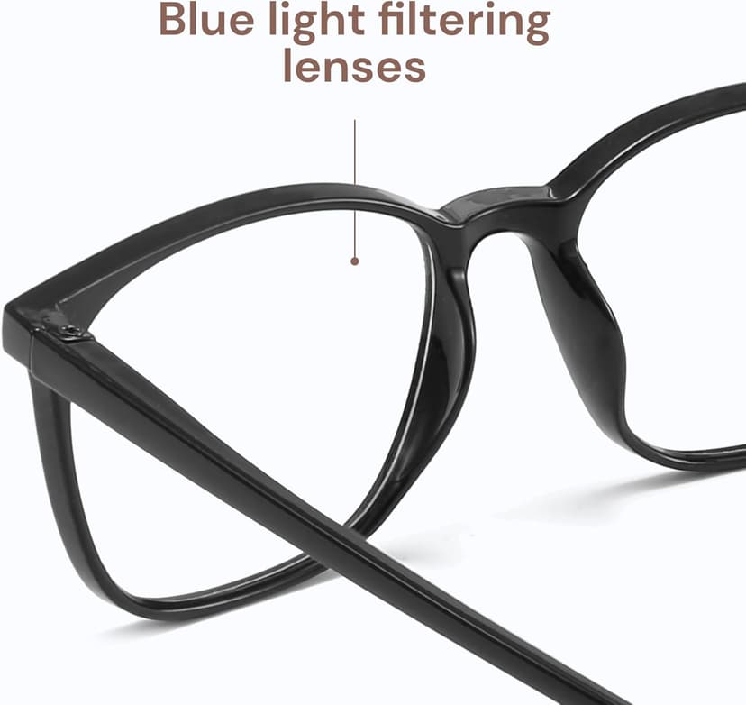 Gaoye Ultralight Blue Light Glasses for Women - Computer Protection Glasses for All Day Comfort - Anti UV Glare & Eyestrain