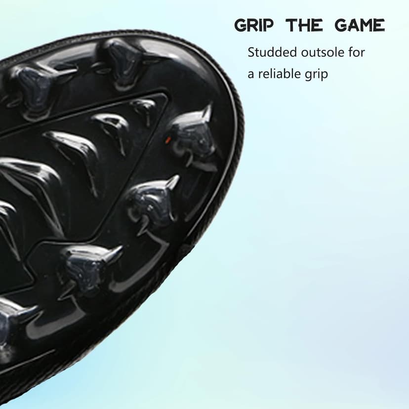 NINIKUA Mens Soccer Cleats Outdoor Professional Training Turf Football Boots Lightweight Breathable Youth Boys Athletic Training Sneakers for AG/FG