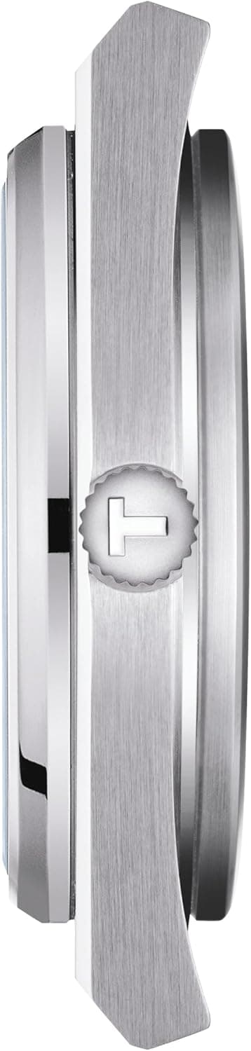 Tissot PRX Powermatic 80 316L Stainless Steel case, Swiss Automatic Watch for Men & Women, Ice Blue Dial, Stainless Steel, (T1374071135100)