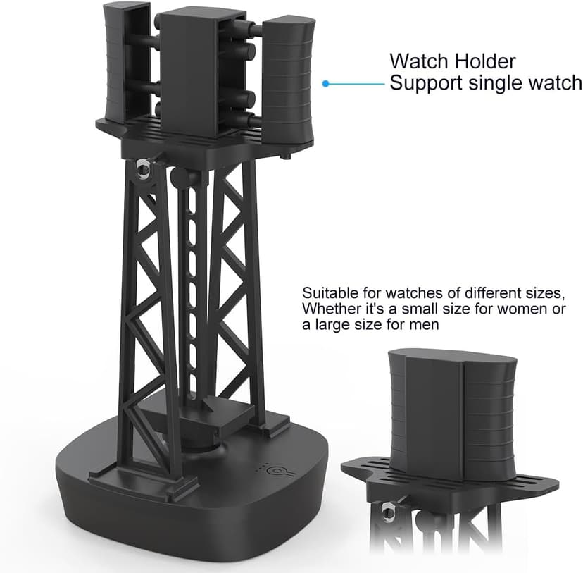 FEICHONGHO Single Watch Winder for Automatic Watches,Timer Shutdown,Adjustable Speed,Self Winding Turner,Rotating Device