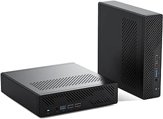 MINISFORUM MS-01 Mini Workstation Core i9-13900H 32GB RAM 1TB SSD Mini PC, HDMI+2X USB4 8K Display, 2x10G SFP+ Port, 2x2.5G LAN Port, Support M.2 2280/22110/U.2 SSD/RTX 3050 Graphics Cards