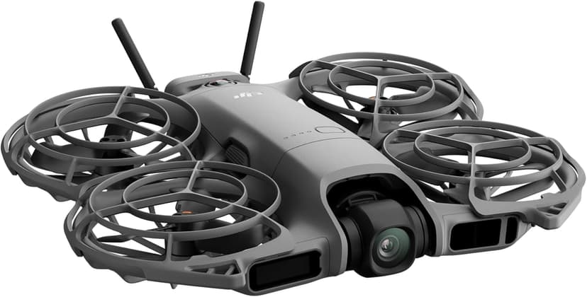 DJI Neo 2 Fly More Combo (Drone Only), 4K Drone With Camera, Palm Takeoff & Landing, Gesture Control, ActiveTrack, Omnidirectional Obstacle Sensing, 3 Batteries