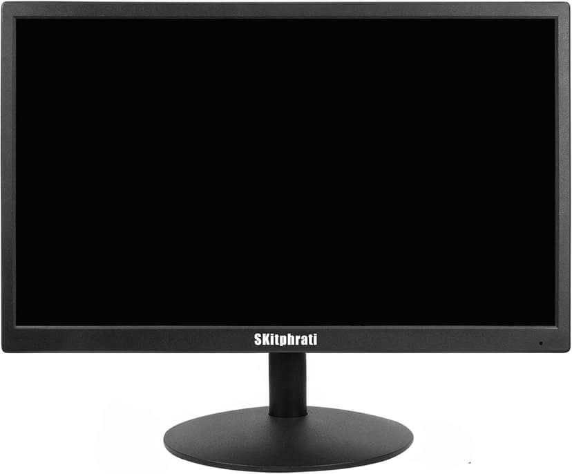 SKitphrati 20" PC Monitor 1600x900 75Hz 5MS HDMI Monitor LED Viewing Angle 95° (Horizontal) with HDMI VGA Input, 76% sRGB, VESA Wall Mount, TN Panel, Black