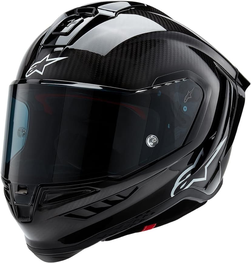 Alpinestars Supertech R10 Solid Helmet, Carbon Shell, CE-Certified, Advanced Ventilation & Fit