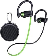 JOYWISE Bluetooth Headphones, Wireless Earbuds IPX7 Waterproof Bluetooth 5.3 Headphones with 16Hrs Playtime Stereo Bass Headsets with Mic Running Headsets with Earhooks for Sports Running Workout