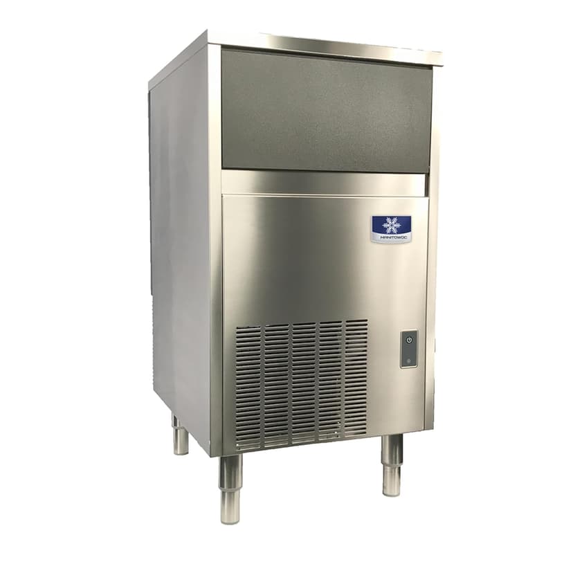 Manitowoc UFF0200A 19-1/4' Air-Cooled Flake Undercounter Ice Machine with 60-Pound Bin, 115V