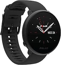 POLAR Ignite 2 Series Water Resistant Smartwatch with GPS, Heart Rate Monitoring, Sleep Analysis and Personalized Fitness Tracking, S-L, for Men or Women, Black