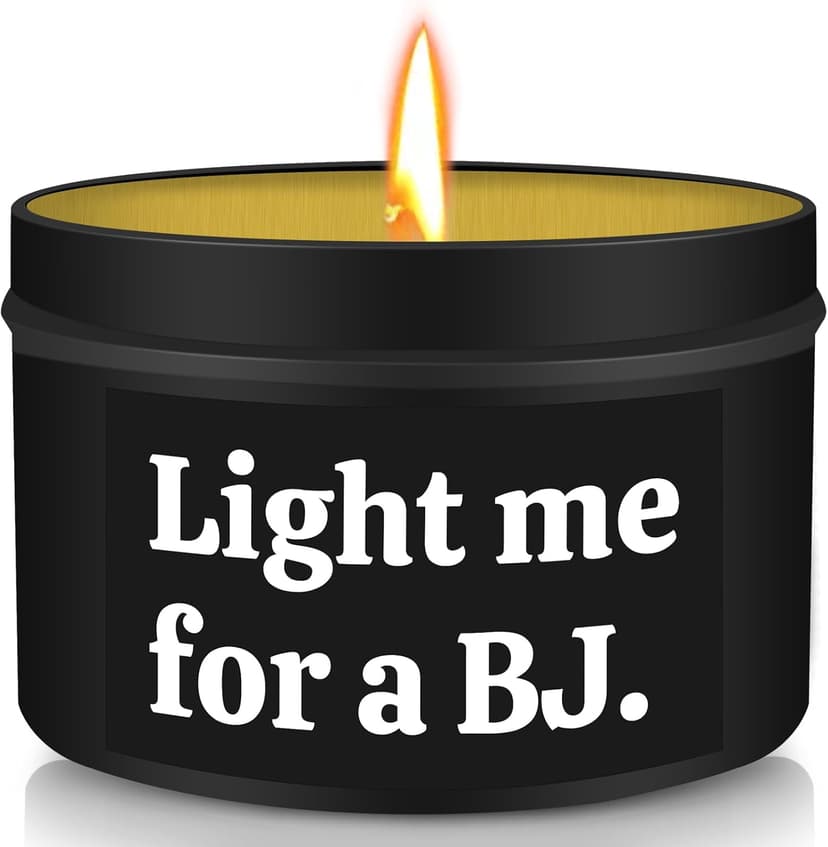 Gifts for Him Boyfriend Husband Funny Anniversary Wedding Birthday Gifts for Men Naughty Engagement Gift for Couples Husband Boyfriend Birthday Gift Ideas, Unique Romantic Lavender Candle for Men