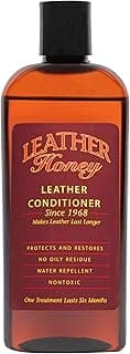 Leather Honey Leather Conditioner, Since 1968. for All Leather Items Including Auto, Furniture, Shoes, Purses and Tack. Non-Toxic and Made in The USA / 8 Fl Oz (Pack of 1)