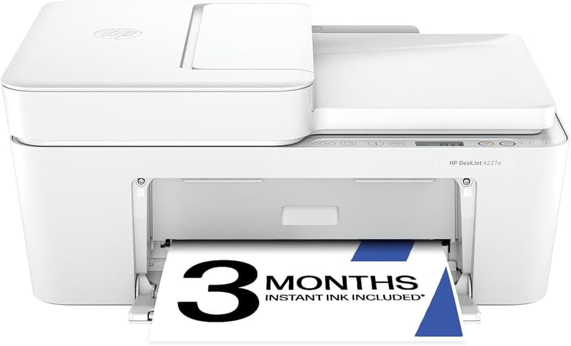 HP DeskJet 4255e Wireless All-in-One Color Inkjet Printer, Scanner, Copier, Best-for-home, 3 month Instant Ink trial included. This printer is only 2.4 ghz capable. AI-enabled (588S6A)
