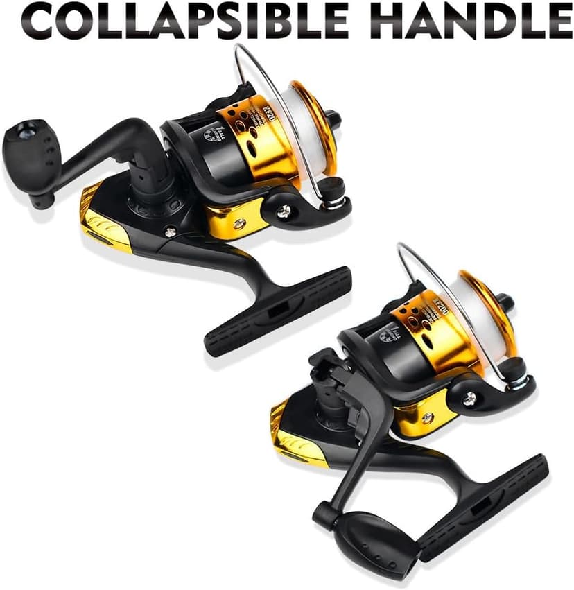 Spinning Fishing Reel, CNC Aluminum Spool, 1 BB Light Weight, 5.2:1 Gear Ratio