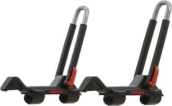 Yakima JayLow J-Cradle Rooftop Kayak Mount for 1 or 2 Kayaks – Car Roof Rack Carrier for Round, Square, Factory or Aerodynamic Crossbars, Holds 1 Boat Up to 80 Pounds or 2 Boats Up to 110 Pounds Total