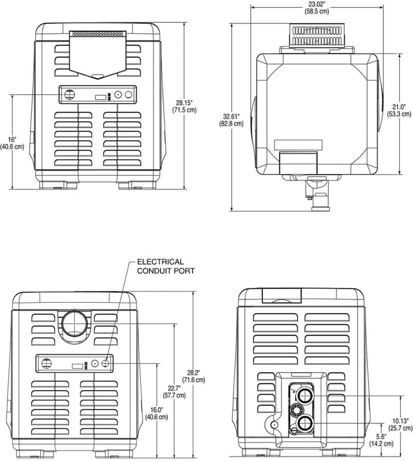 MasterTemp Pentair EC-462027 250,000 BTU Propane Gas Pool Heater