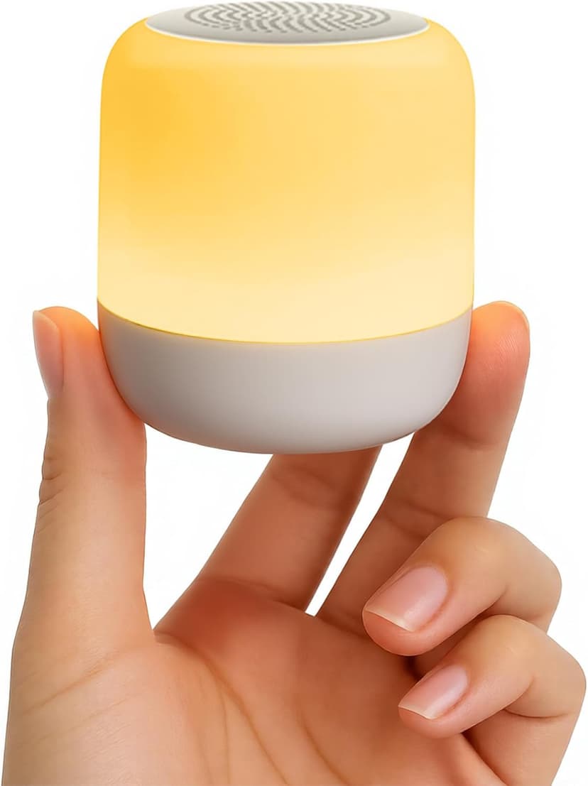20 Non-Looping Sounds, USB-C Rechargeable, Auto-Off Timer, Last-Setting Memory, Compact Pocket Design Babelio Pocket Glow White Noise Machine for Travel, 9-Color Light B0FX4P8BT3