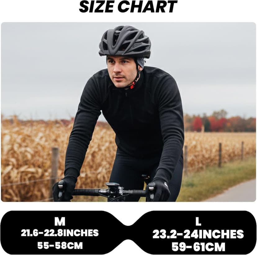 Bike Helmet Lightweight Ventilated for Men Women, Adjustable Size 59-61cm, Titanium