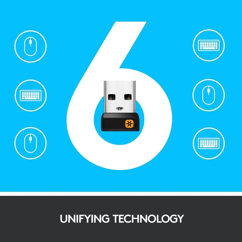 Logitech K400 Plus Wireless Touch TV Keyboard with Easy Media Control and Built-in Touchpad, HTPC Keyboard for PC-Connected TV, Windows, Android, ChromeOS, Laptop, Tablet - Black