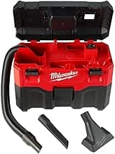 Milwaukee M18 2 Gal. 18-Volt Lithium-ion Cordless Wet/Dry Vacuum (Tool-Only), 2.8 Amp Motor, Lightweight, Tool-Box Style for Effortless Transport and Storage