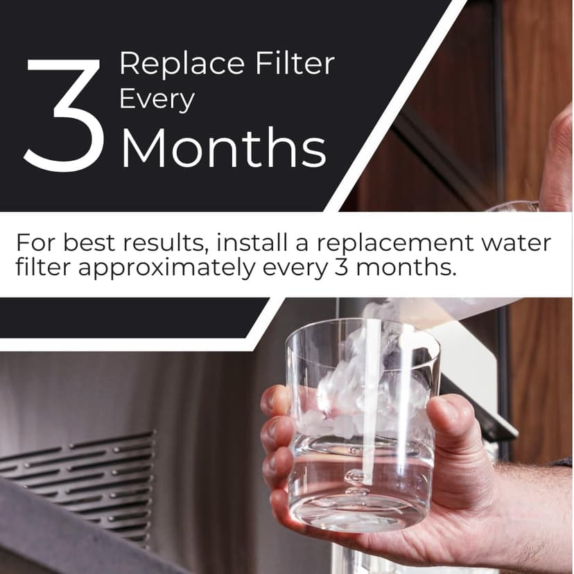 GE Profile Opal Carbon Replacement Water Filter for Opal Nugget Ice Maker | Cleans and Filters Water for Fresh Ice | Replace Every 3 Months for Best Results | Easy Install | Pack of 1
