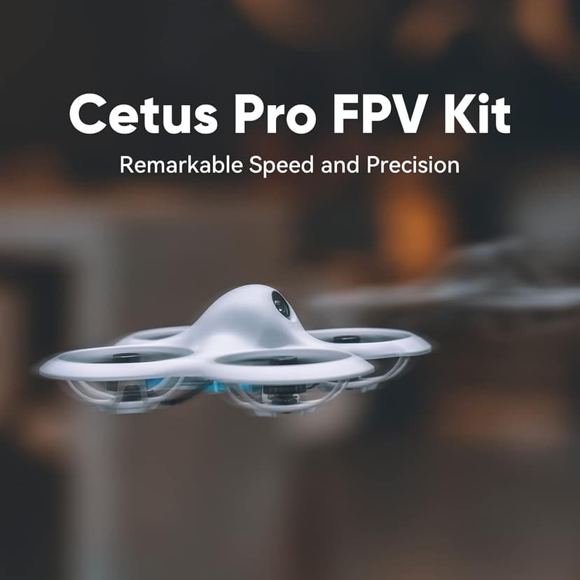 BETAFPV Cetus Pro FPV Kit with 3 Flight Modes Altitude Hold Emergency Landing Self Protection Turtle Mode, with LiteRadio 2 SE Transmitter VR02 Goggles Ready to Flight Easy for FPV Beginners