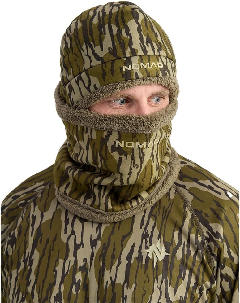 NOMAD Men's Vx3 Neck Gaiter, Insulated, Quiet, Versatile Hunting Face and Neck Cover