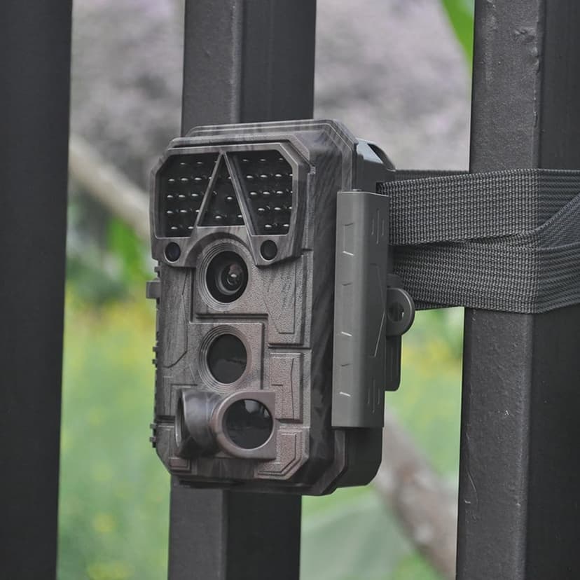 P70 (Non-Cellular,Non-WiFi) Trail Camera, 64MP 1296p, Game Cameras with No-Glow IR Night Vision, Motion Activated, Waterproof for Wildlife Deer Cams, Hunting