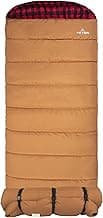TETON Sports Deer Hunter Sleeping Bag, Warm and Comfortable Camping Sleeping Bag, Teton Tough Canvas Shell for Camping, Hunting, and Cold Weather