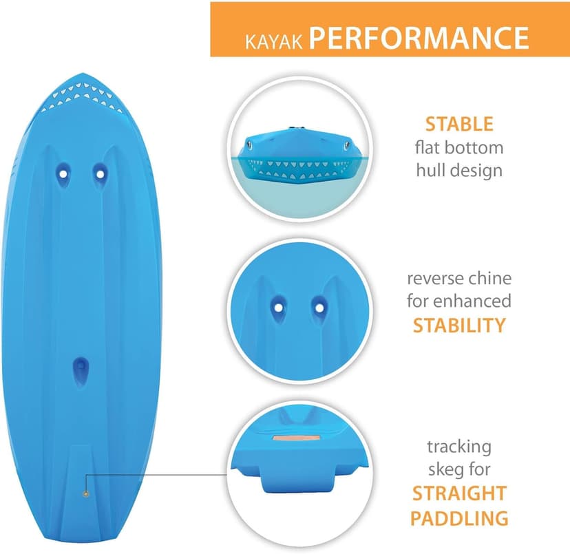 Lifetime Lifetime Shark Youth Kayak with Paddle