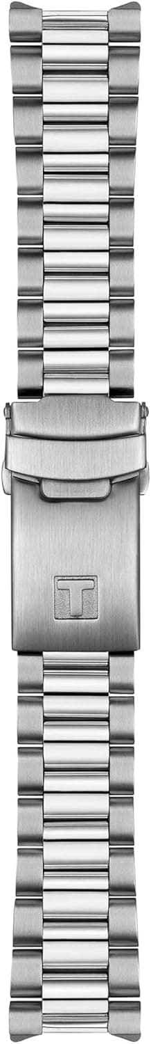 Tissot PR516 Chronograph, Swiss Quartz Watch for Men, Stainless Steel Case and Bracelet, Black Dial, 40 mm, T1494171105100