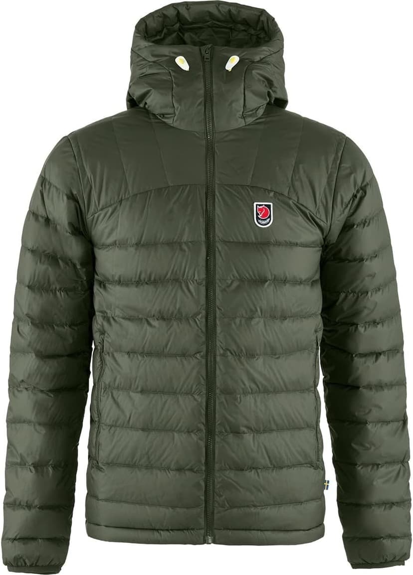 Fjällräven Expedition Pack Down Hoodie Men's Jacket - Lightweight Warm Packable Insulated Winter Layer for Hiking Trekking