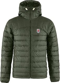 Fjällräven Expedition Pack Down Hoodie Men's Jacket - Lightweight Warm Packable Insulated Winter Layer for Hiking Trekking