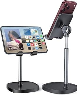 Office Gifts for Women, iPhone Stand, Gadgets for Men, Office Decor, Gaming Desk Accessories for Samsung Fold 8, Switch, iPad LISEN Cell Phone Stand Phone Holder for Desk, Office Decor Gadgets for Men B07Z82895W