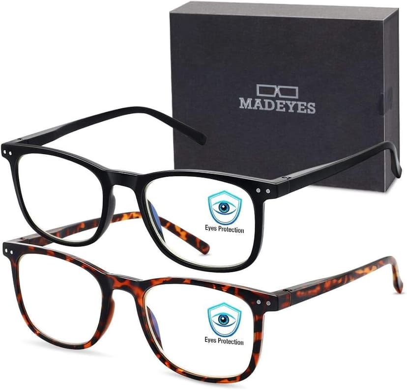 AOSM Blue Light Glasses for Men & Women,Gaming glasses Anti-Glare UV400 Protection,Blue Light Blocking to Relieve Eye Strain