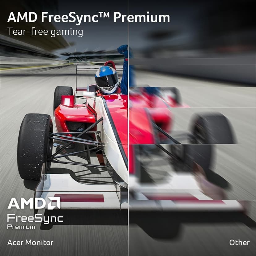 Acer Nitro 24.5” Gaming Monitor | Full HD 1920 x 1080 | IPS | ZeroFrame | AMD FreeSync Premium | 200Hz Refresh Rate | Up to 0.5ms | sRGB 99% | 1 x Display Port 1.2 and 2 x HDMI 2.0 | KG251Q X3biip