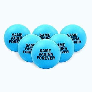 Sterling James Co. Bachelor Party Beer Pong Blue Balls – 6 Pack – Funny Stag Party Decorations, Ideas and Supplies