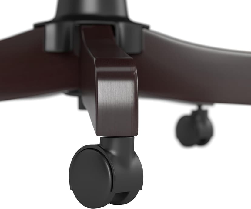Bush Business Furniture Arden Lane High Back Tufted Office Chair with Arms in Black Leather, Comfortable Computer Desk Seating for Home or Professional Workspace