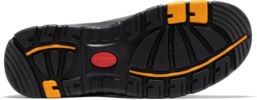 ROCKROOSTER Woodland Waterproof Composite Toe Work Boots for Men, 5" Comp Toe Cap Non-Slip Rubber Safety Boot, Leather Construction Hiking Boots, Comfortable, ASTM F2413-18 I/75 C/75 EH, AK661